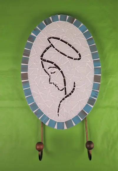 Cabideiro Nossa Senhora em Mosaico