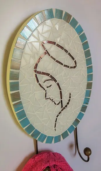 Cabideiro Nossa Senhora em Mosaico