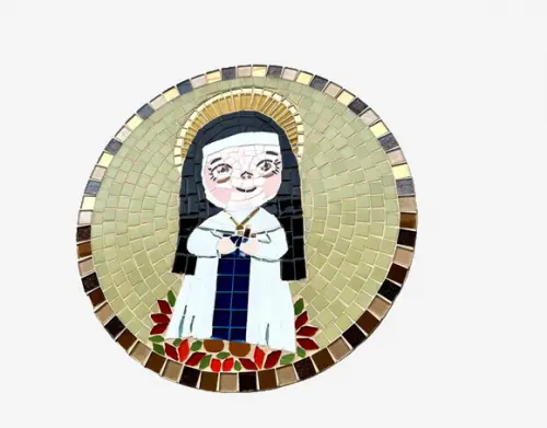 Irmã Dulce em Mosaico Mandala
