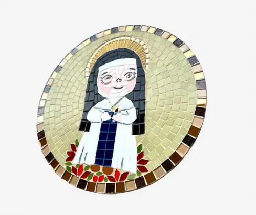 Irmã Dulce em Mosaico Mandala