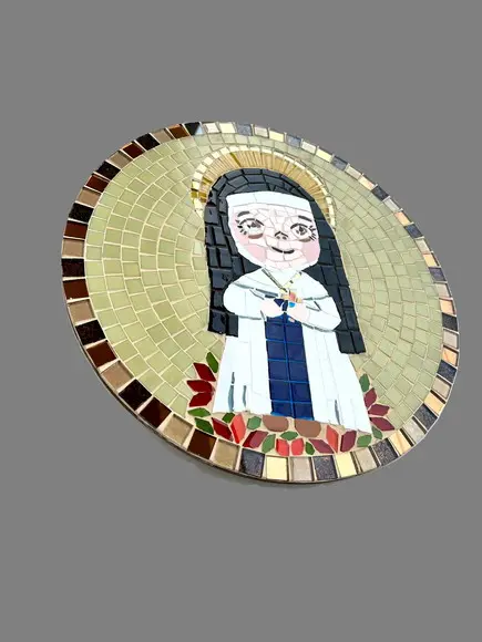 Irmã Dulce em Mosaico Mandala