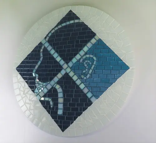 Logomarca em mosaico