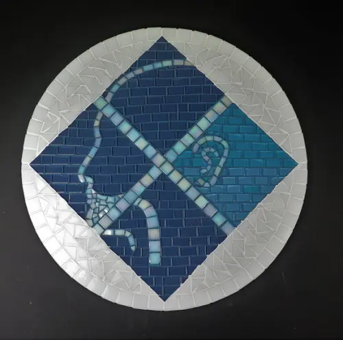 Logomarca em mosaico