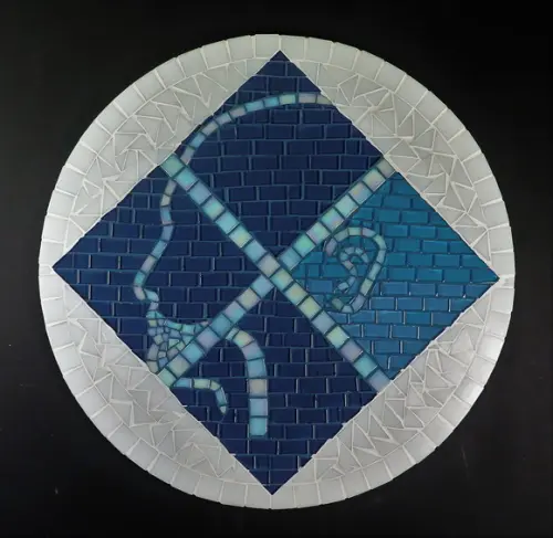 Logomarca em mosaico