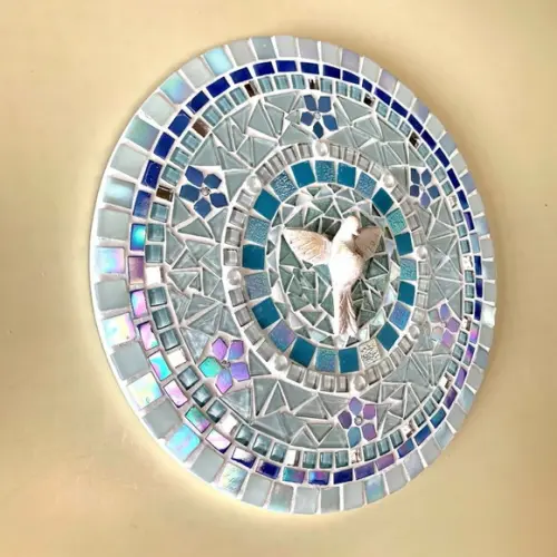 Mandala Divino Espírito Santo em Mosaico