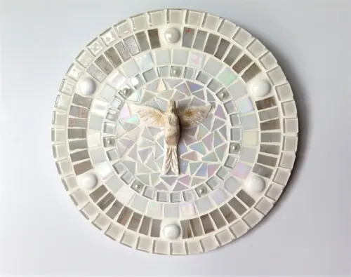 Mandala Divino Espírito Santo em Mosaico
