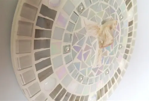 Mandala Divino Espírito Santo em Mosaico
