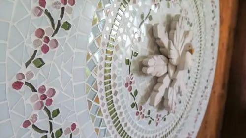 Mandala Divino Espírito Santo em Mosaico Cerejeiras