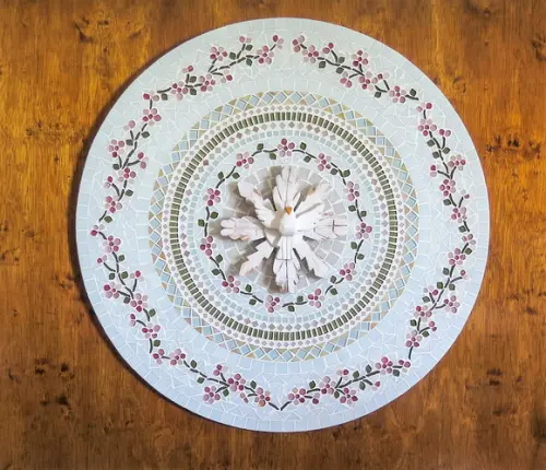 Mandala Divino Espírito Santo em Mosaico Cerejeiras