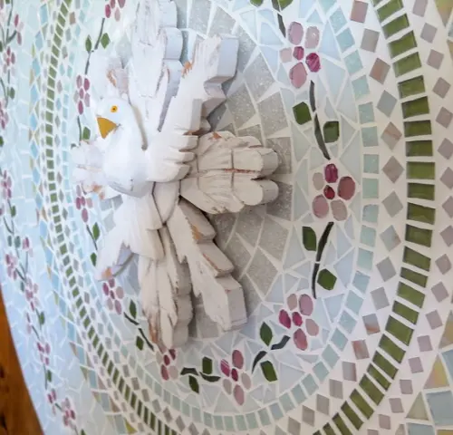 Mandala Divino Espírito Santo em Mosaico Cerejeiras