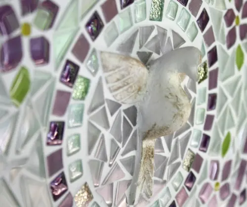 Mandala Divino Espírito Santo Lilás 30