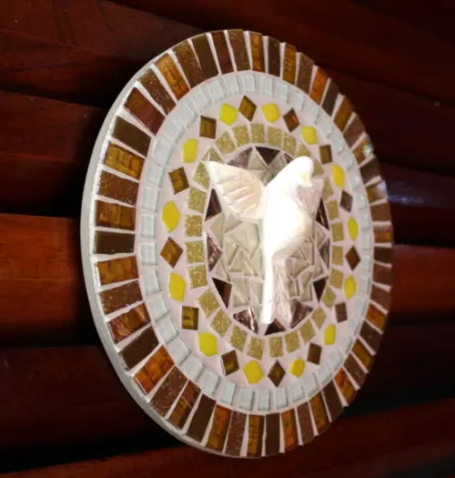 Mandala Divino Espírito Santo Ocre