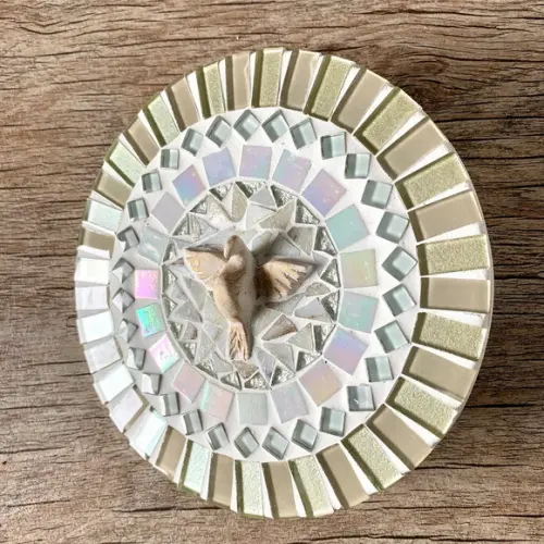 Mandala Divino Espírito Santo Pérola