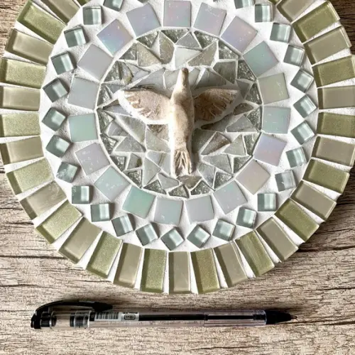 Mandala Divino Espírito Santo Pérola