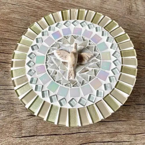 Mandala Divino Espírito Santo Pérola