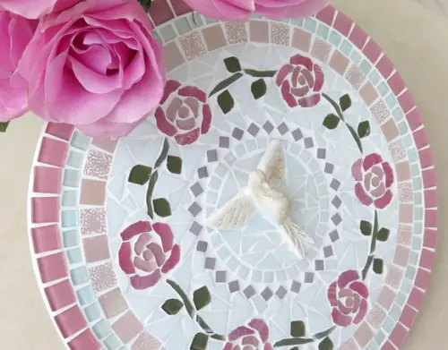 Mandala Divino Espírito Santo Rosas