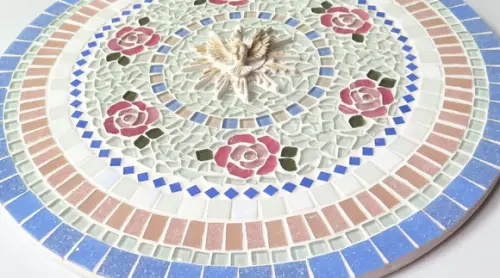 Mandala Divino Espírito Santo Rosê 40