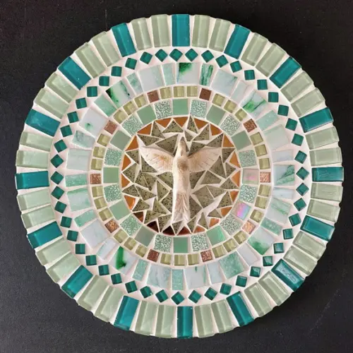 Mandala Divino Espírito Santo Verde