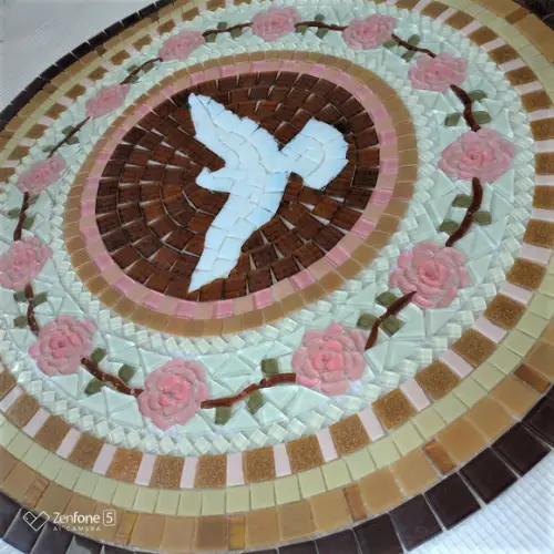Mandala Divino para Aplicação em Área Externa