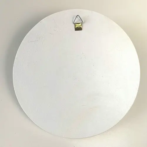 Mandala Divino Espírito Santo Vermelha em Mosaico