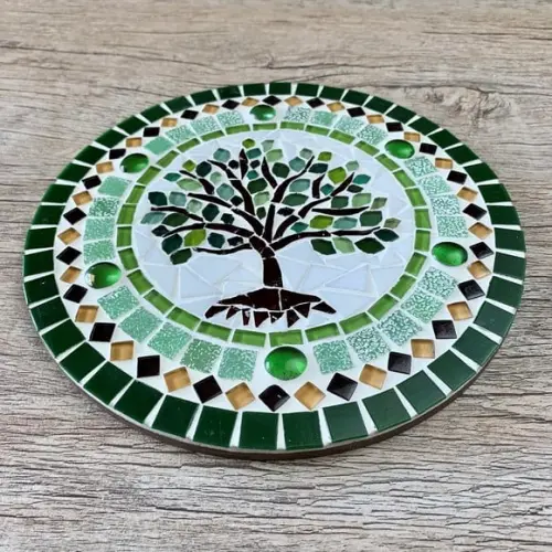 Mandala em Mosaico Árvore da Vida