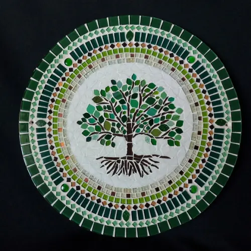 Mandala em Mosaico Árvore da Vida 50 Externa