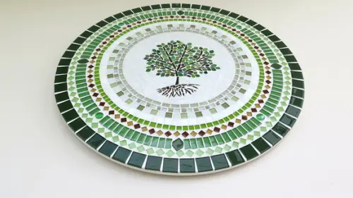 Mandala em Mosaico Árvore da Vida