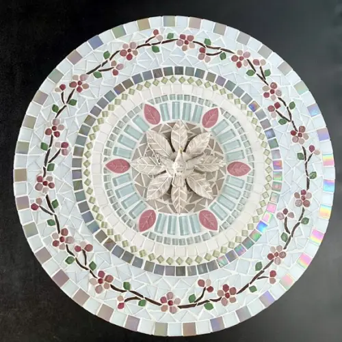 Mandala em Mosaico Cerejeiras