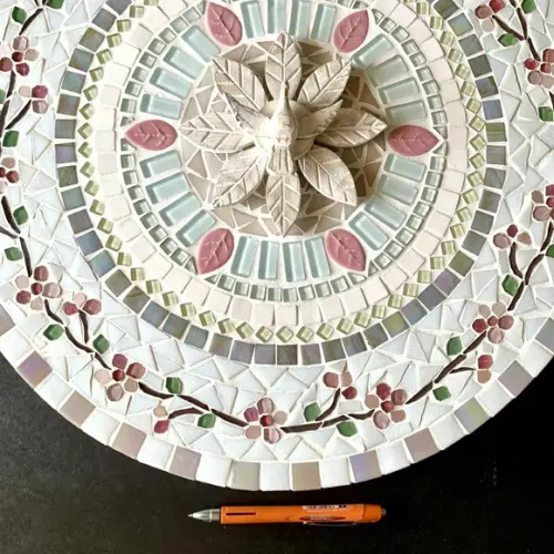 Mandala em Mosaico Cerejeiras