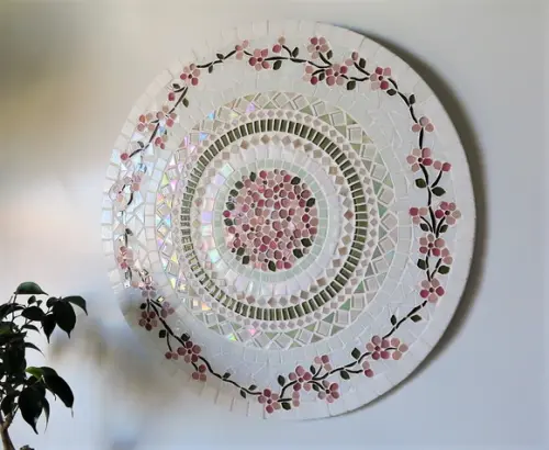 Mandala em Mosaico Cerejeiras