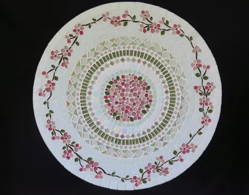 Mandala em Mosaico Cerejeiras