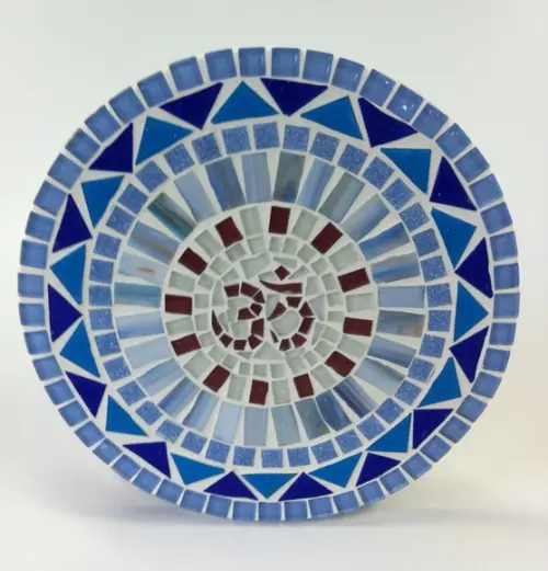 Mandala em Mosaico Chakra Coronário