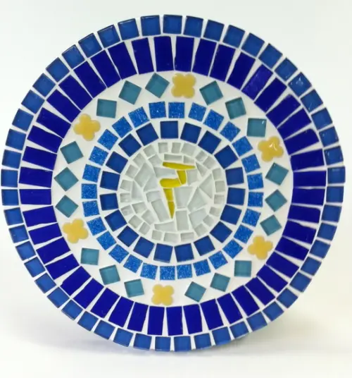 Mandala em Mosaico Chakra Plexo Solar