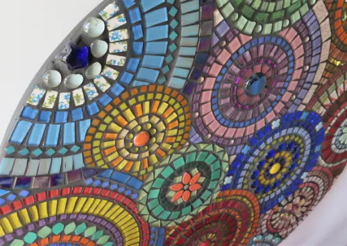 Mandala em Mosaico Círculos 60