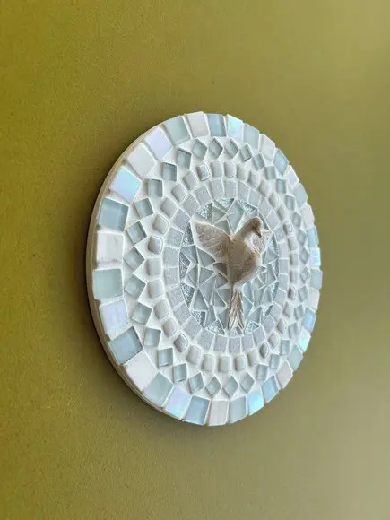 Mandala em Mosaico Divino Espírito Santo