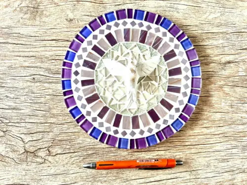 Mandala em Mosaico Divino Espírito Santo