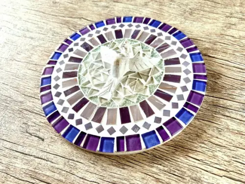 Mandala em Mosaico Divino Espírito Santo