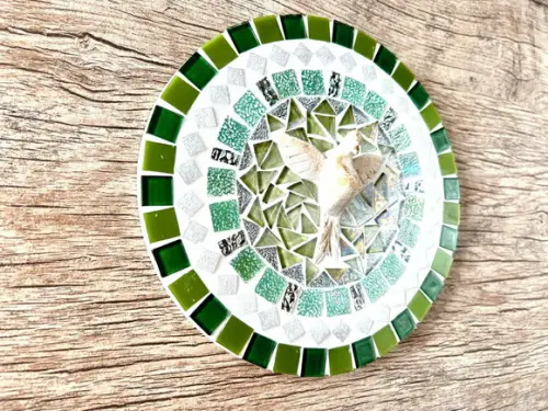 Mandala em Mosaico Divino Espírito Santo