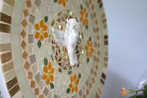 Mandala em Mosaico Divino Espírito Santo Terra