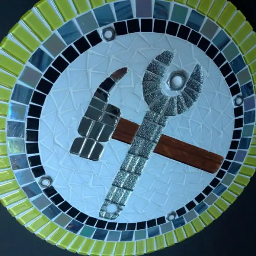 Mandala em Mosaico Ferramentas