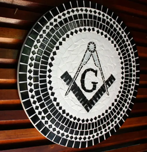 Mandala em Mosaico Maçonaria