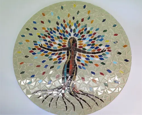 Mandala em Mosaico Mãe Natureza