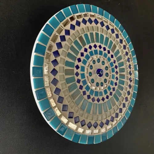 Mandala em Mosaico Olho Grego
