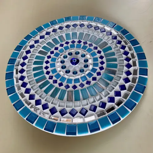 Mandala em Mosaico Olho Grego