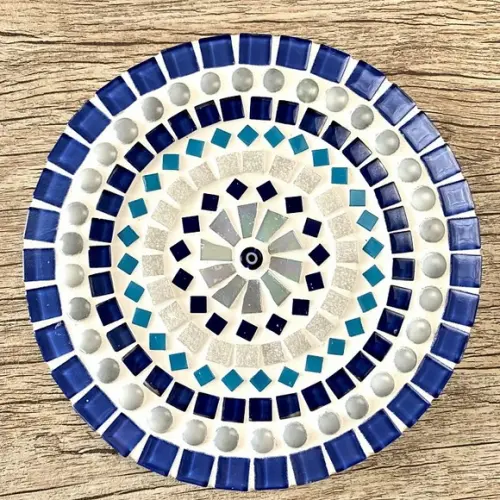 Mandala em Mosaico Olho Grego 20