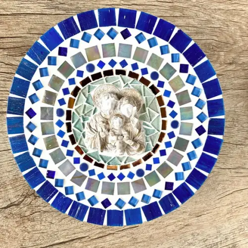 Mandala em Mosaico Sagrada Família