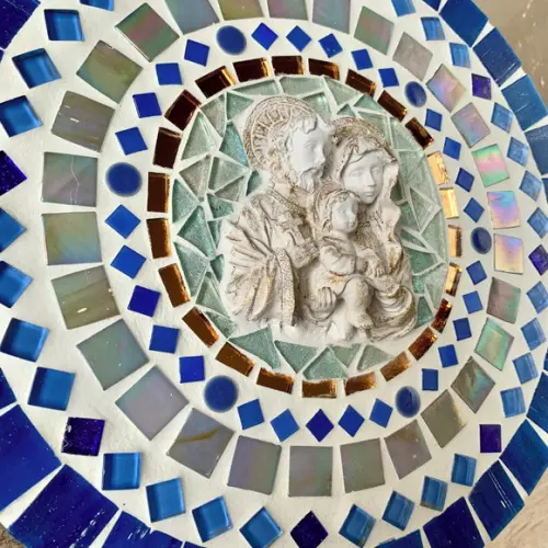 Mandala em Mosaico Sagrada Família