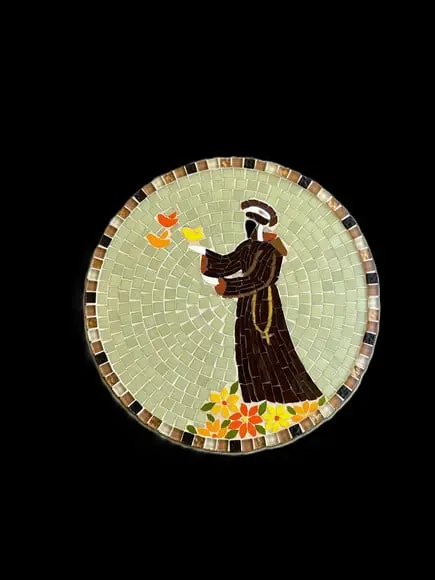 Mandala em Mosaico São Francisco de Assis