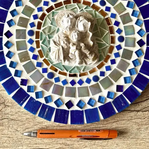 Mandala em Mosaico Sagrada Família