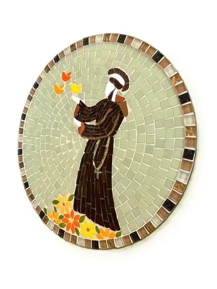 Mandala em Mosaico São Francisco de Assis